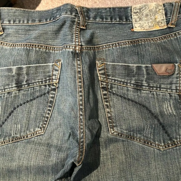 Men's FOX DENIM Throttle Jeans Size 36x32 - Picture 9 of 11